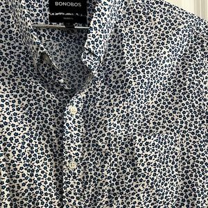 Men's short sleeve button down shirt